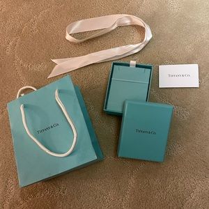 Tiffany & Co. Bag and Necklace Box NO JEWELRY INCLUDED